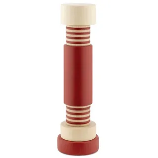 Alessi Salz-/Pfeffermühle Sottsass Collection Rot manuell rot
