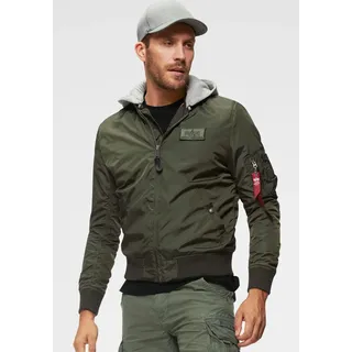 Alpha Industries MA-1 TT Hood dark green L