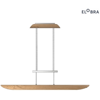 Elobra LED Pendelleuchte COLOMBIA XL, 18W, 3000/4000/5000K, 1800lm, Eiche natur ELO-138885