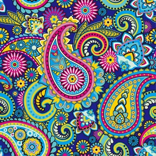Loussiesd Paisley-Polsterstoff für Stühle, Boho-Paisley-Blumenstoff von der Werft, böhmischer exotischer indischer Blumen-Dekorationsstoff für Polster- und Heimwerkerprojekte, 276 x 150 cm, Gelb-Rosa