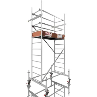 ALTEC Aluminium Rollgerüst Rollfix 1,0 10,7 m