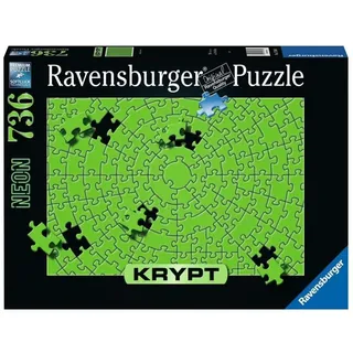 Ravensburger Puzzle Rav Puzzle Krypt Neon Green, Puzzleteile