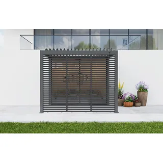 Pergola-Seitenteil Origin Lamellen Anthrazit