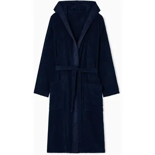 Emporio Armani Sponge Bademantel Blau M