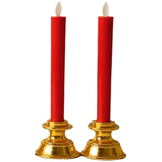 Elektronisches Kerzenlicht Hochzeit Urlaub LED-Lichter, flammenlose Kerzen für Hochzeit Urlaub Kirche Gebet Dekoration