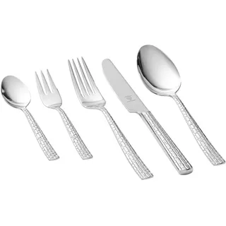 Justinus Besteckset Factory, Metall, 60-teilig, 39.5x6.1x50.2 cm, Essen & Trinken, Besteck, Besteck-Sets