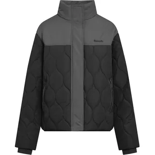BENCH Jacke dunkelgrau / schwarz XXL
