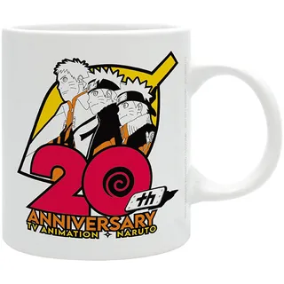 NARUTO - 20ème Anniversaire - Mug 320 ml, Klar
