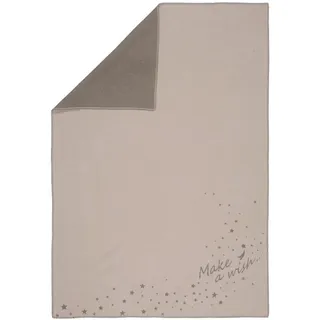 David Fussenegger Wohndecke, Natur, Textil, 140x200 cm, Textiles Vertrauen - Oeko-Tex®, Made in Austria, Kettelrand, Wohntextilien, Decken, Kuscheldecken