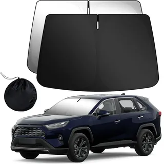 【Z.MYUKI】 Mokka X Auto Sonnenschutz Windschutzscheibe kompatibel mit Opel Mokka X 2012-2020 Zubehör Sonnenblende Frontscheibe