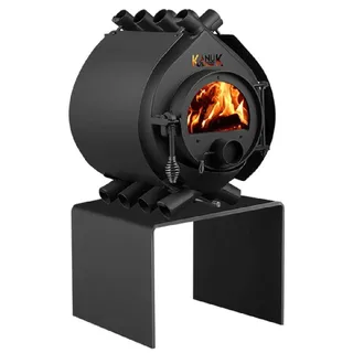 Kanuk® Original 9,5 kW - Seitenverkleidung Pure - Untergestell Modi Art - Schwarz