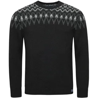 Superdry Herren Vintage Fairisle Strickpullover mit Rundhalsausschnitt - XL