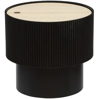 Atmosphera Enola Schwarz MDF 38,5 x 35 cm