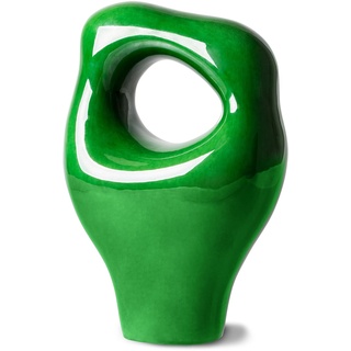 HKliving - Objects Keramik Deko-Objekt, H 28,5 cm, glossy green