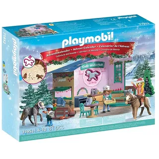 Playmobil Horses of Waterfall - Adventskalender Pferde: Weihnachtsbacken im Reitercafé