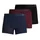 Bamboo Trunks unifarben rot XL