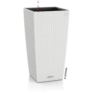 LECHUZA Cubico Cottage 40 Komplettset 40 x 40 x 75 cm weiß