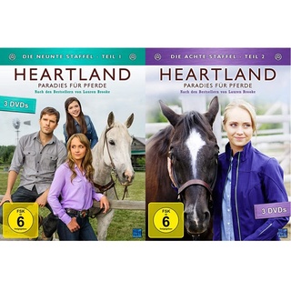 Heartland - Paradies für Pferde: Staffel 9.1 (Episode 1-9) [3 DVDs] & Heartland - Paradies für Pferde: Staffel 8.2 (Episode 10-18) [3 DVDs]