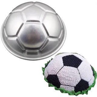 3d-fußball-backform