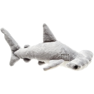 Uni-Toys - Hammerhai - 26 cm (Länge) - Plüsch-Fisch, Hai - Plüschtier, Kuscheltier