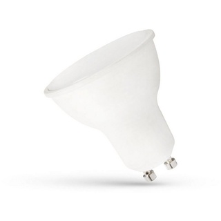 Spectrum GU10 LED Spot 6W = 40W 460lm warmweiß 3000K opal für weiten Abstrahlwinkel 120°