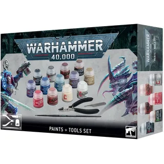 Games Workshop Warhammer 40k - Citadel Paint & Tools Set