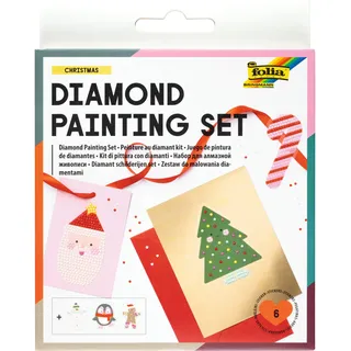 Folia Diamond Painting Set Weihnachten 6 Sticker