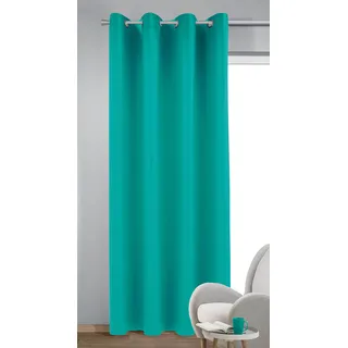 Albani Deko-Ösenschal DimOut/Mia Petrol / 245x140 cm, Polyester, HM69254500