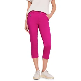 STREET ONE Damen 3/4 Hose mit Zipper - 42W