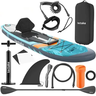 Tectake SUP Board Set 288 x 77 x 22,5 cm türkis