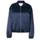 Satin Blouson Jacke mit Bomberkragen XS