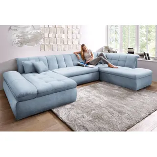 DOMO collection Wohnlandschaft DOMO COLLECTION "NMORIC im XXL-Format, 353x216x80 cm, inkl.