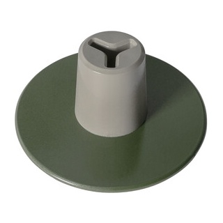 Standfuß für Sticklight LED-Outdoorleuchte Weltevree Bottle Green grün, Designer Thor ter Kulve, 8 cm