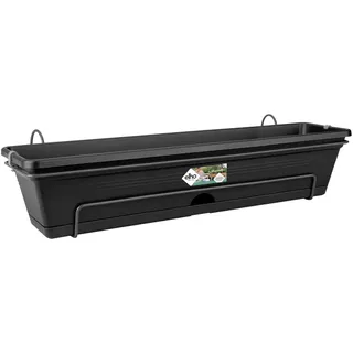 elho Green Basics Balk Mini Allin1 70 x 26 x 17 cm living schwarz