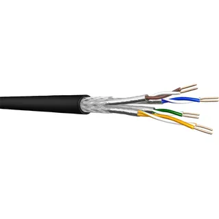 Draka Comteq UC900SS23PE 4x2xAWG23, S/FTP TR1000m Datenkabel Cat7 ...