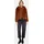 Fellimitatjacke Damen Braun M