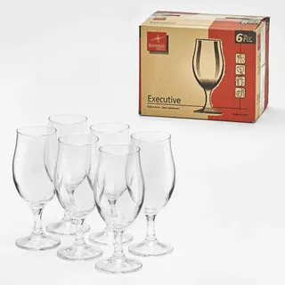 Bormioli Biertulpen Executive 0,20 ltr. /-/, Glas 6 Stück