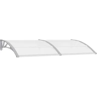 vidaXL Türvordach 200 x 100 cm grau