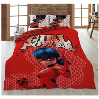 Miraculous - Ladybug Bettwäsche Miraculous Ladybug Bettwäsche 140 x 200 cm 100% Mikrofaser, 3 teilig