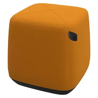 Dauphin Büro-Sitzhocker Allora orange, 1 St.