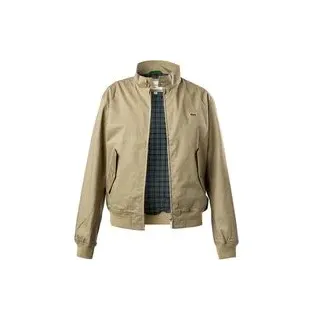 LACOSTE Herren Blouson beige Baumwolle unifarben, beige, Herbst/Winter 2025/2026