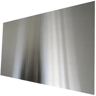 Kitchen splash plate rectangular 600 x 300mm - stainless ste