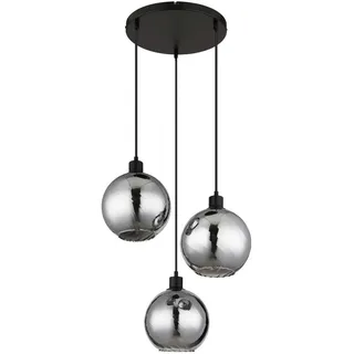 GLOBO Ulf 1-flg. 46 cm schwarz matt