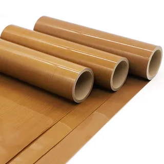 TIHONORI PTFE Teflonfolie für Transferpresse 1x1m/1.25x1m Antihaft Transferpapier Wiederverwendbar Waschbar Hitzebeständig Backmatte für Vinyl Bügeln DIY Basteln,0.25mm*1m