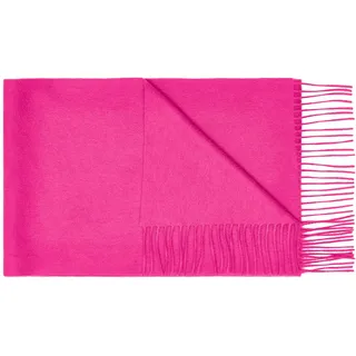Montte Di Jinne – 100 % Kaschmir aus der inneren Mongolei, superweicher, dicker Schal, Wickelschal für Damen und Herren – Medium, fuchsia, 42 - 42