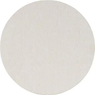 KADIMA DESIGN Berber-Tradition Webteppich 160 x 160 cm Creme