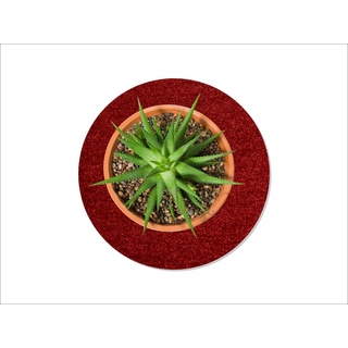 Keilbach Designprodukte Blumentopfuntersetzer flora-s Ø 25 cm rot