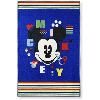 Nada Home Teppich rutschfest Kinderzimmer Disney Mickey Mouse 80 x 120 cm 6338