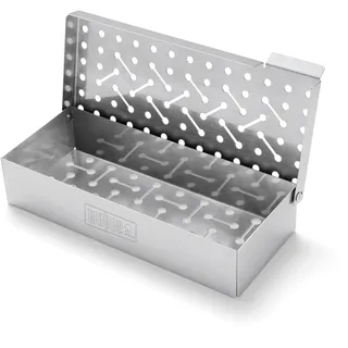 Weber Räucherbox 24,64 x 12 x 5 cm Edelstahl Silber
