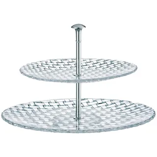 Nachtmann Etagere Transparent, Glas, 13.5 cm, Tischkultur & Servieren, Etageren
